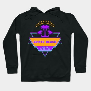 Edisto Beach South Carolina Vibes 80's Hoodie